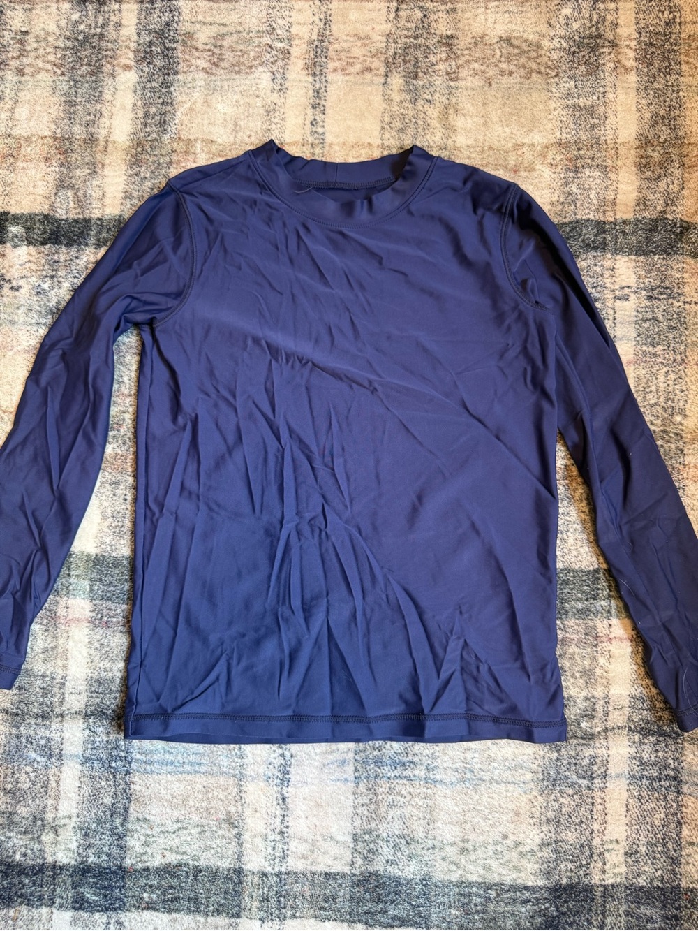 Primary Kids Long Sleeve Rashguard- Navy Blue